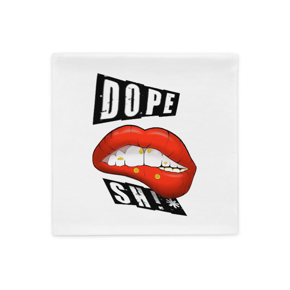 Dope Lipz Pillow Case (Black Lipstick Edition)