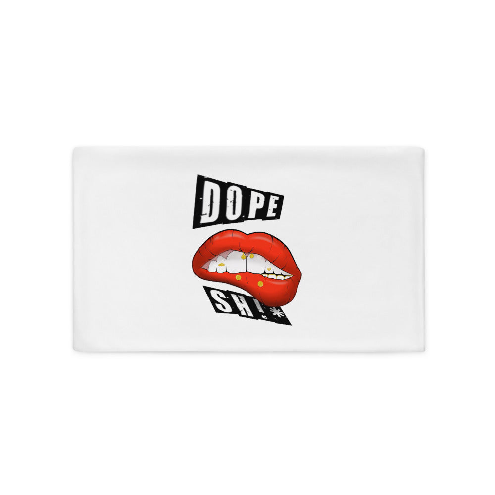 Dope Lipz Pillow Case (Black Lipstick Edition)