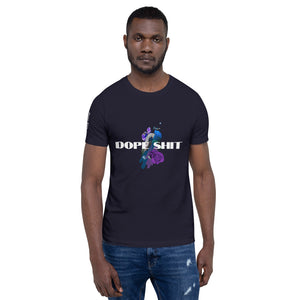 Short-Sleeve Unisex T-Shirt (Blue Peacock Edition)