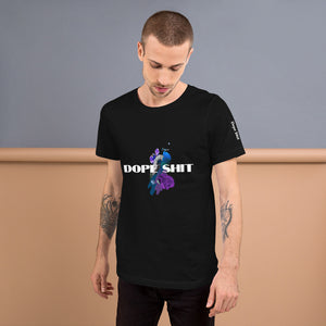 Short-Sleeve Unisex T-Shirt (Blue Peacock Edition)