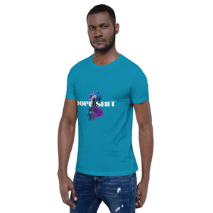 Short-Sleeve Unisex T-Shirt (Blue Peacock Edition)