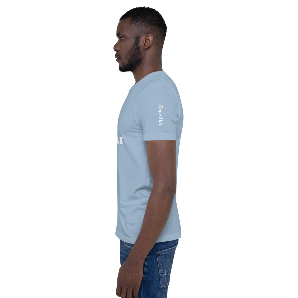 Short-Sleeve Unisex T-Shirt (Blue Peacock Edition)