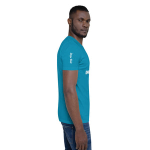 Short-Sleeve Unisex T-Shirt (Blue Peacock Edition)