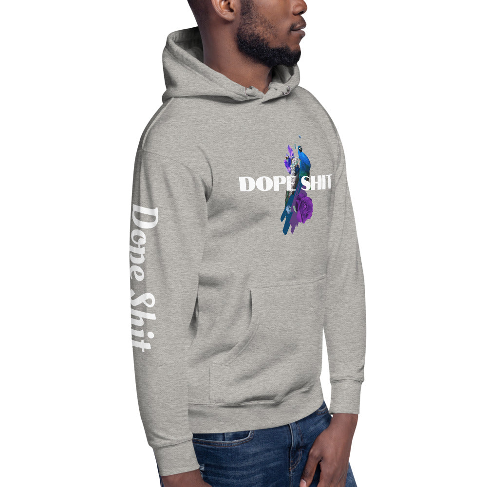 Unisex Hoodie (Blue Peacock Edition)