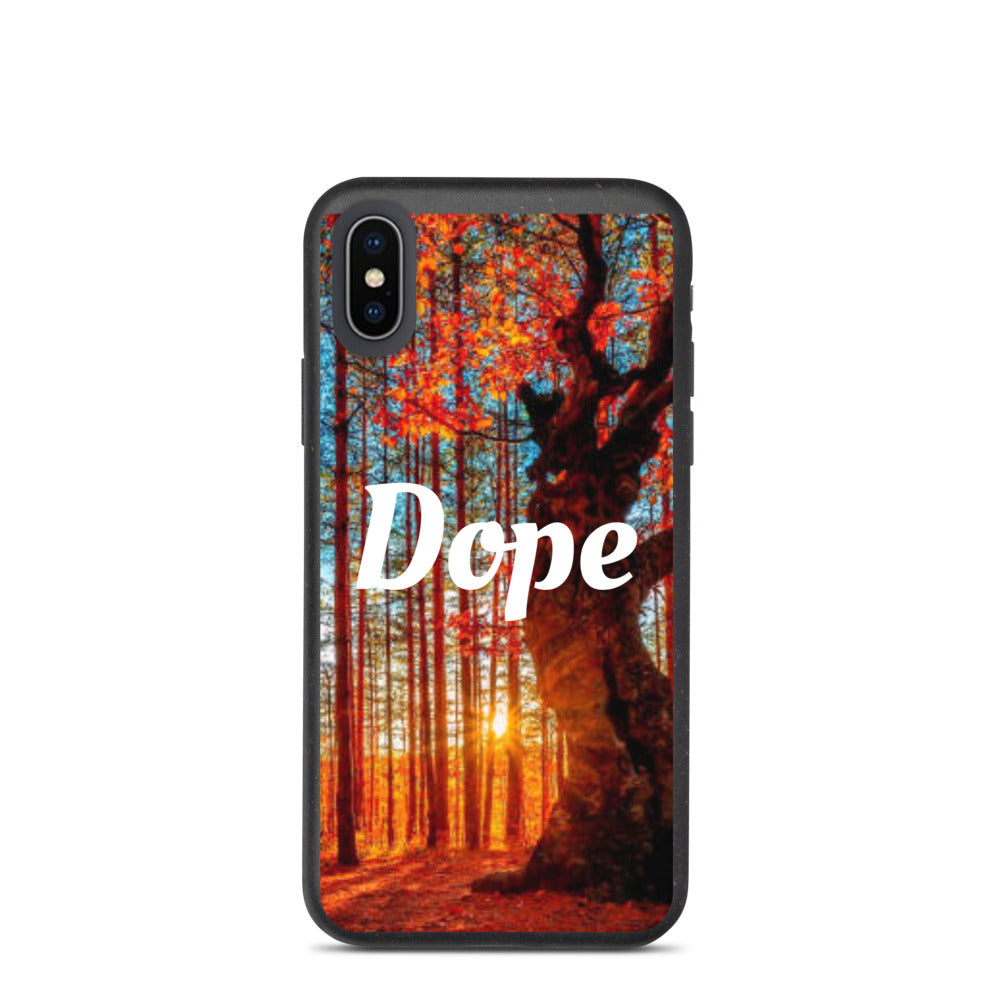 Biodegradable phone case (Autumn)