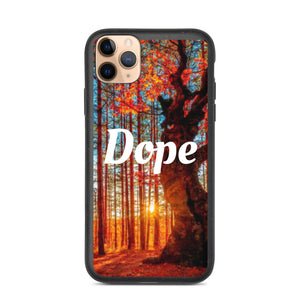 Biodegradable phone case (Autumn)