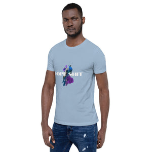 Short-Sleeve Unisex T-Shirt (Blue Peacock Edition)