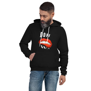 Unisex hoodie (Dope Black Lipstick edition)